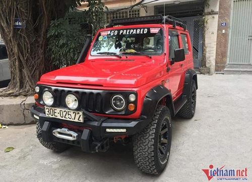 Suzuki Samurai 1996 hàng hiếm rao giá 680 triệu tại Hà Nội