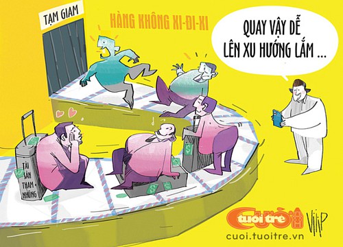 Xu hướng ngồi băng chuyền hãng hàng không Xi-Đi-Xi