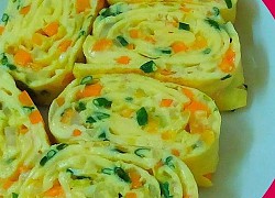 2 Cách làm trứng cuộn rau củ thơm ngon, bổ dưỡng cho gia đình