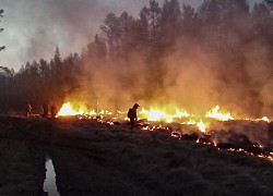 Ban bố tình trạng khẩn cấp do cháy rừng ở phía Đông Nam thủ đô Moskva