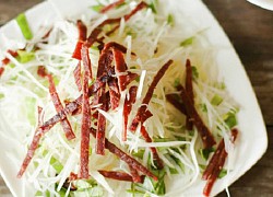 Cách làm gỏi khô bò sần sật ngon hết sảy mà cực kỳ đơn giản