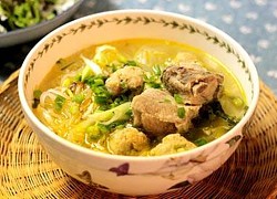 Cách làm hủ tiếu sườn mọc ngon không thể chê