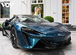 Cận cảnh siêu xe hybrid McLaren Artura giá gần 15 tỷ đồng trên đường phố Hà Nội