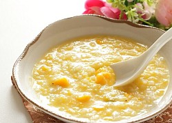 Cháo bí đỏ thịt bò đầy dinh cưỡng cho bé yêu của bạn