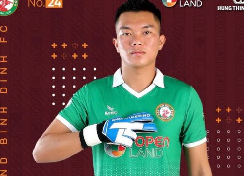 CLB Bình Định chia tay một thủ môn sau khi chiêu mộ Văn Lâm