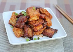 Đậu phụ kho thịt ba chỉ mềm thơm, thấm vị