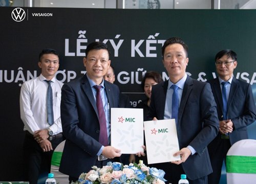 Lễ ký kết Volkswagen Sài Gòn và Bảo hiểm MIC mở ra chuẩn mực mới cho thị trường ô tô
