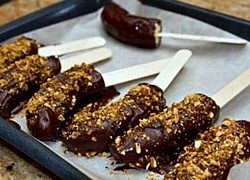 Mát lạnh với chuối chocolate