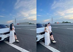 MC Bạch Lan Phương đăng ảnh ôm ấp diễn viên Huỳnh Anh giữa đường, tiết lộ chồng sắp cưới đã thay đổi để tốt hơn