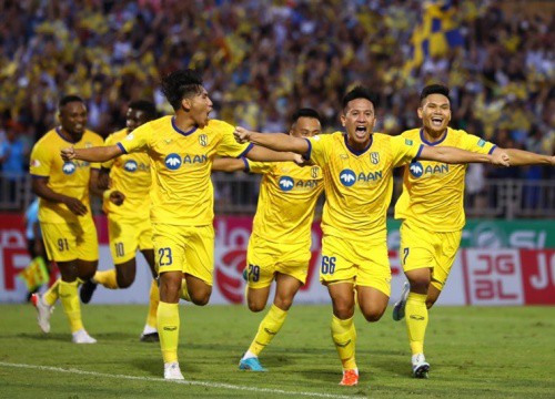 Bảng xếp hạng V-League 2022 mới nhất: Hà Nội bị SLNA cắt mạch thắng