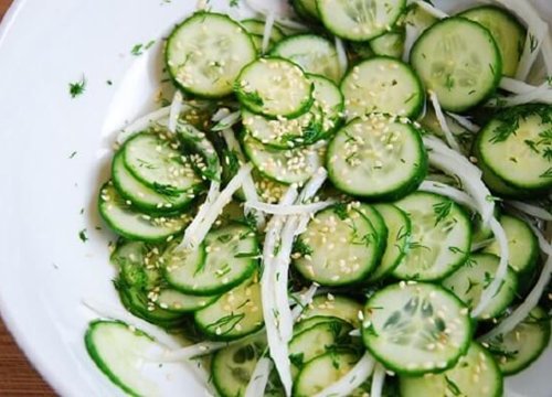 Cách làm salad dưa leo kiểu Nhật lạ miệng mà thơm ngon dễ ăn