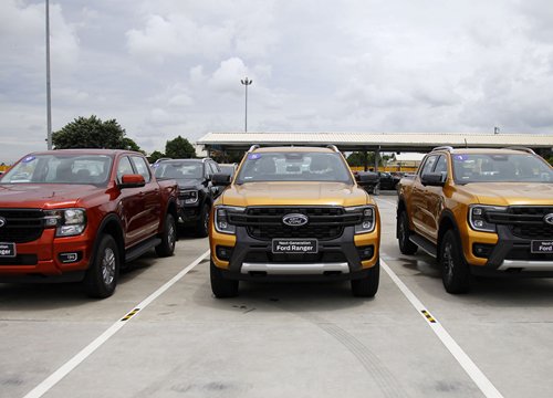 Ford Ranger thế hệ mới chính thức được xuất xưởng tại nhà máy Hải Dương