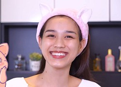 Hoa hậu Đỗ Thị Hà khoe mặt mộc trên kênh YouTube riêng