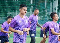 Hồng Lĩnh Hà Tĩnh làm quen sân Thống Nhất, chuẩn bị trận mở màn giai đoạn 2 V.League