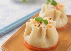 Hướng dẫn làm món Bánh bao hoa mai