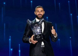 Karim Benzema giành danh hiệu Cầu thủ xuất sắc nhất năm của UEFA