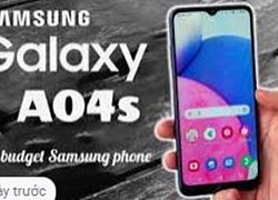 Lộ diện toàn bộ cấu hình Galaxy A04s giá cực rẻ