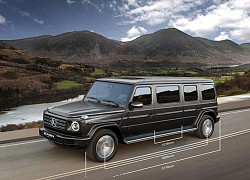 Mercedes-AMG G63 kéo dài, chống đạn cho nhà giàu có garage 6m