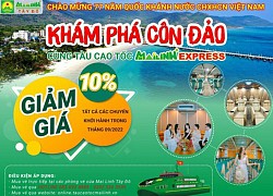 Tàu Mai Linh Express Cần Thơ - Côn Đảo giảm giá 10% dịp Quốc khánh 2-9