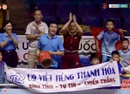 U9 Việt Hùng Thanh Hóa giành vé vào tứ kết nhờ màn ngược dòng trước U9 Minh Phát Bắc Giang