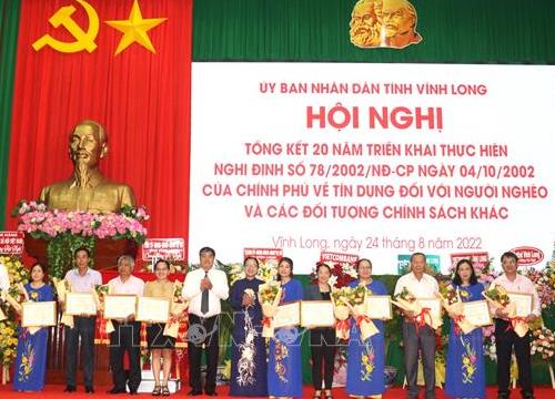 Vĩnh Long: Trên 917.000 lượt hộ dân được vay vốn chính sách