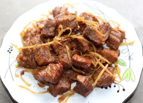 Bò kho gừng và cách làm cho món ngon đúng điệu