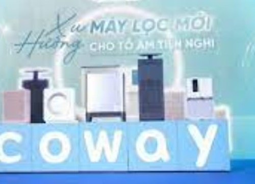 Coway khẳng định xu hướng máy lọc mới tại thị trường Việt Nam