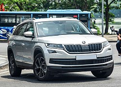 Mẫu SUV Skoda Kodiaq xuất hiện trên đường phố Hà Nội