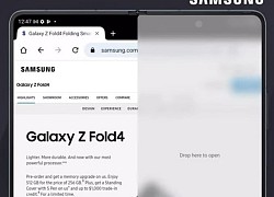 Hướng dẫn mở đa nhiệm trên Z Fold4 bằng Taskbar