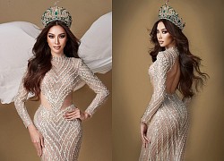 Hoa hậu Thùy Tiên thể hiện thần thái quyền lực khi đội vương miện Miss Grand mới