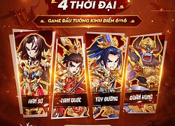 Game đấu tướng kinh điển 6vs6 Thiếu Niên Vô Song mở đăng ký trước, báo danh nhận tướng cam Tiểu Kiều