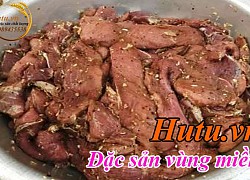 Lưu ngay công thức ướp thịt trâu gác bếp ngon quên lối về