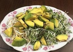 Mê tít cách làm salad rau mầm trộn rau củ quả thơm ngon, bổ dưỡng, không đắng của một nữ Tiến sĩ nông nghiệp