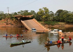 Sập cầu ở Brazil, 3 người thiệt mạng và 15 người mất tích