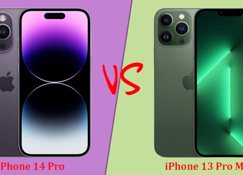 So sánh iPhone 14 Pro và iPhone 13 Pro Max: Khác biệt lớn ở đâu?