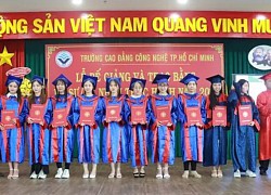 Trường Cao đẳng Công nghệ TPHCM trao bằng tốt nghiệp cho 592 học sinh, sinh viên