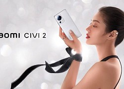 Xiaomi CIVI 2 chính thức ra mắt: thiết kế siêu mỏng nhẹ, notch hình "viên thuốc" với camera selfie kép 32MP