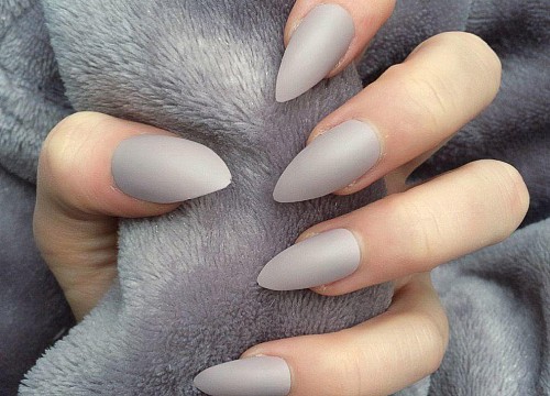 40+ Mẫu nail xám đẹp nhất hiện nay, đã làm là vạn người mê