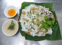 Chiều mưa bánh hỏi lòng heo