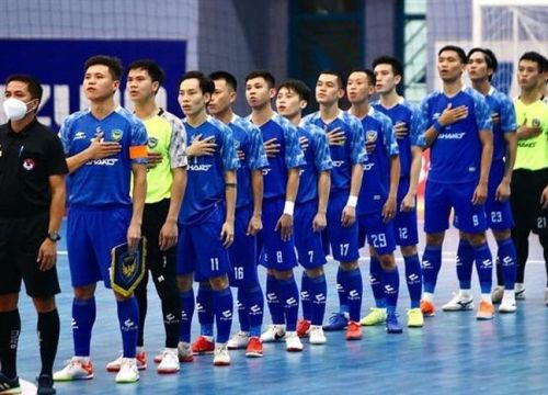 Đội bóng Việt Nam thắng trận ra quân giải Futsal Đông Nam Á