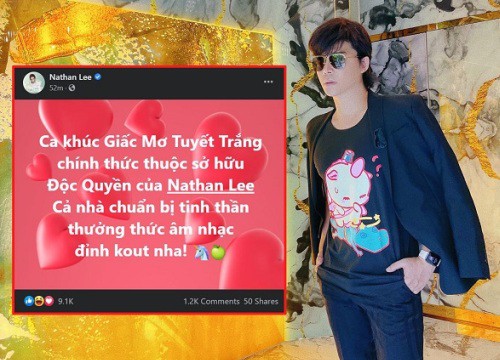 Hát hit 'Giấc mơ tuyết trắng' mà không xin phép, Thủy Tiên được Nathan Lee 'tặng' 2 từ: 'Trơ trẽn'!