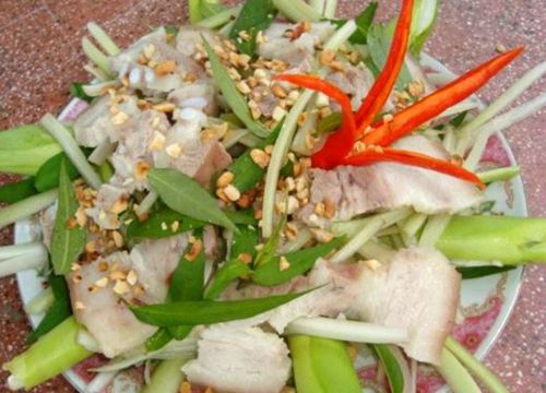 Loại rau làm món gỏi đặc sản ở Bình Dương