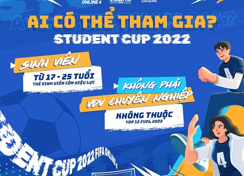 Mở đăng ký giải đấu FIFA Online 4 Student Cup 2022