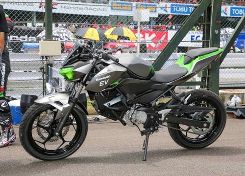 Mô tô điện đầu tiên của Kawasaki sẵn sàng ra mắt