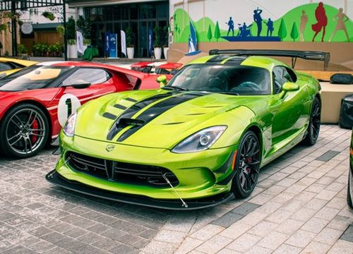 'Siêu rắn' Dodge Viper ACR Snakeskin độc nhất Việt Nam: Giới hạn 31 chiếc trên toàn thế giới, có tiền cũng khó mua