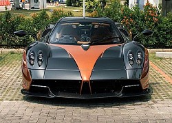 Siêu "thần gió" Pagani Huayra mui trần triệu đô của đại gia Indonesia