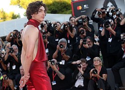 Trang phục kỳ lạ của Timothée Chalamet trên thảm đỏ