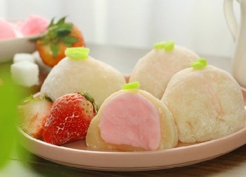 Cách làm bánh mochi kem tươi mát lạnh chuẩn vị Nhật Bản