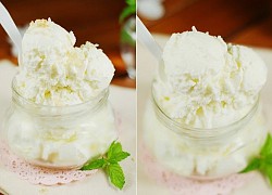 Cách làm kem dừa bằng whipping cream béo mịn đơn giản tại nhà