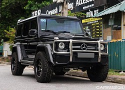 Chi tiết Mercedes-AMG G63 độ "bánh béo" hơn 800 triệu tại Hà Nội